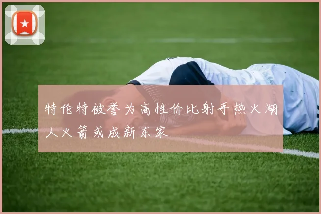 特伦特被誉为高性价比射手热火湖人火箭或成新东家